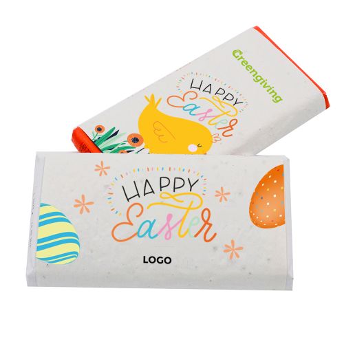 Tony's Chocolonely Easter bar (180 gr.) | Seed paper wrapper - Image 3